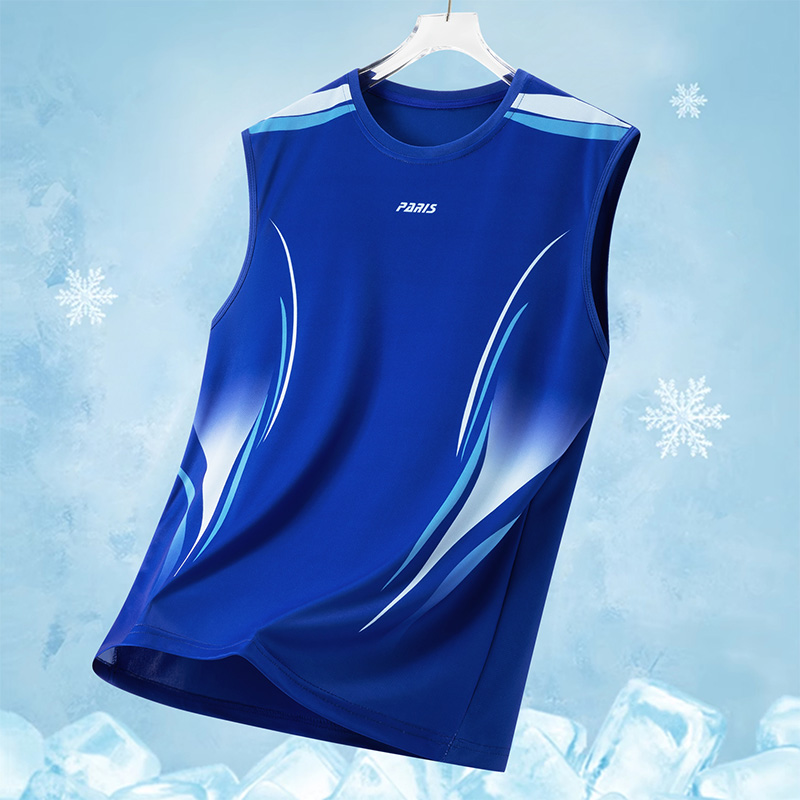 Running Gear Youth - Erkek Degrade Spor Yeleği Hafif Kolsuz