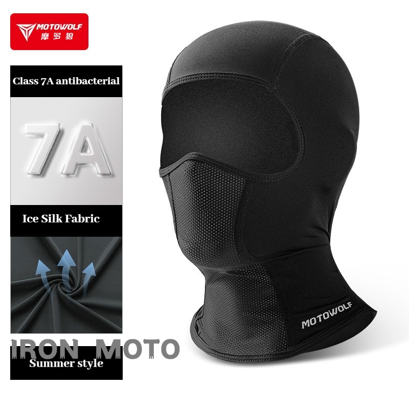 Running Gear Essential - Motowolf Yaz bisikletçi şapkası Buz Ipek