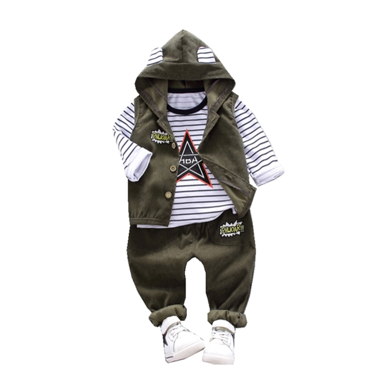 Running Gear For Kids - Yeni bahar sonbahar bebek erkek giysileri