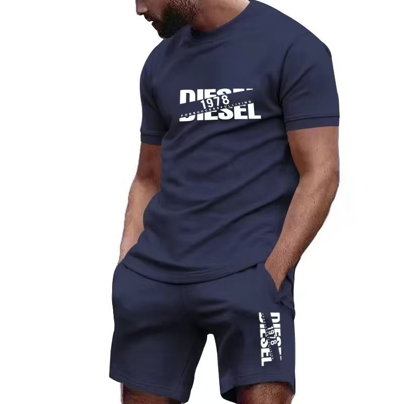 Running Gear Men - 2026 yeni yaz erkek tişörtü+şort takımı