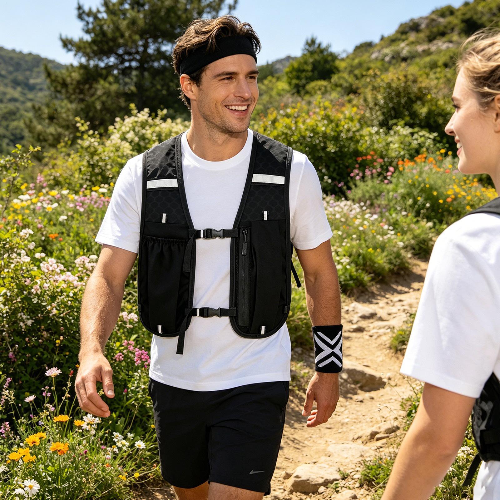 Running Gear Hydration - Koşu Güvenlik Yeleği Spor Hidrasyon Ekipmanı,