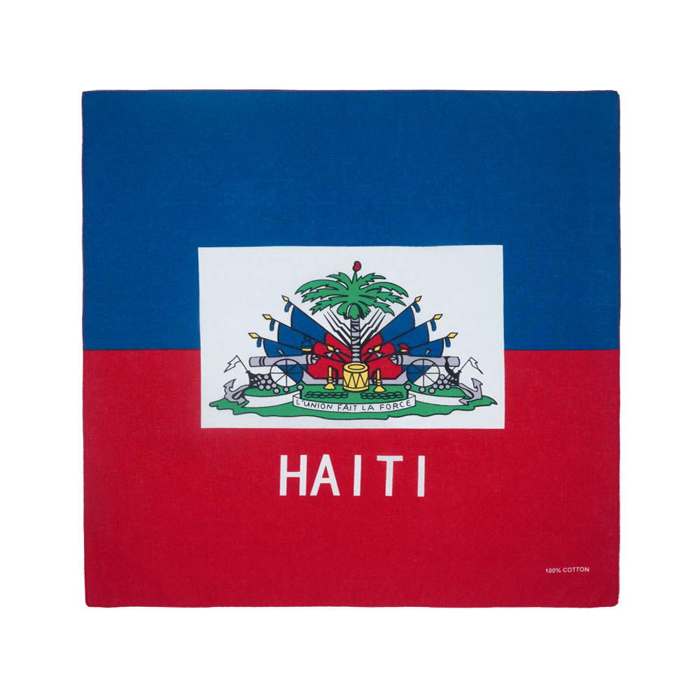 Running Gear Gifts For Women - Haiti bayrağı Bandana 100% pamuk kadınlar