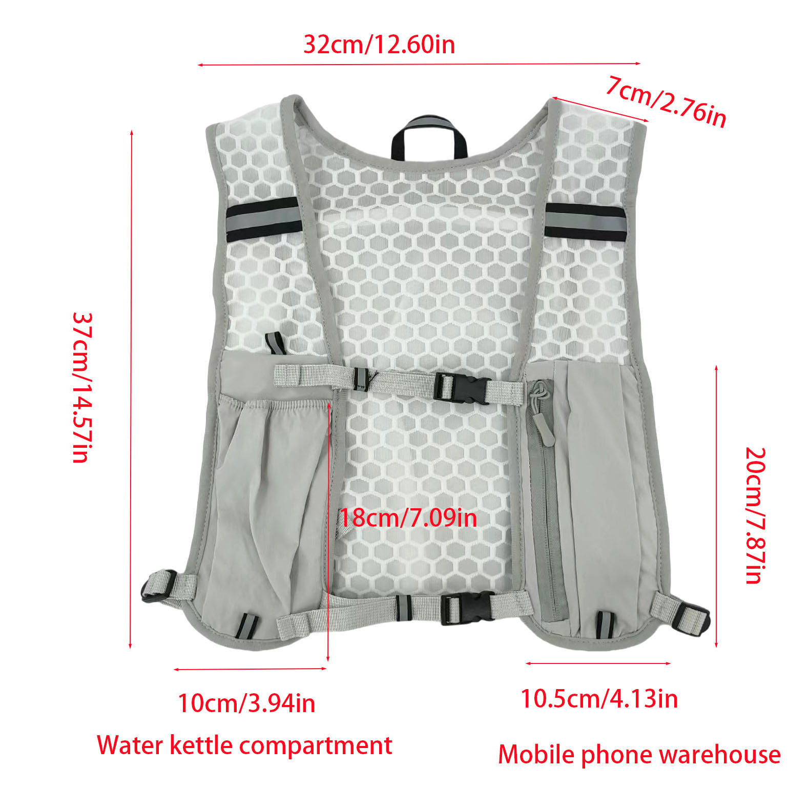Yansıtıcı Hafif Koşu Yeleği, B - Running Gear For Your Phone incelemesi ve fiyatı