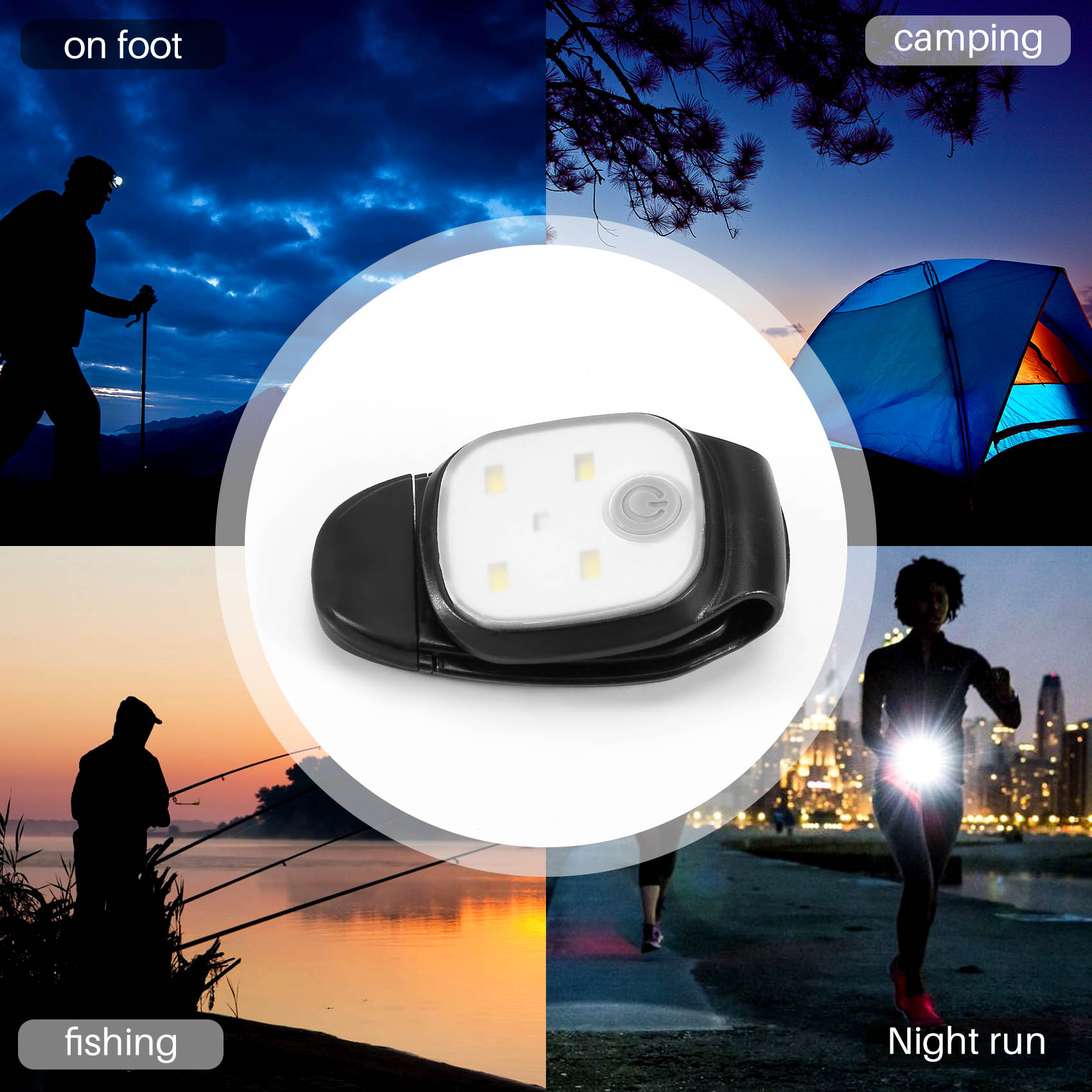 XSXS-Açık Hava Gece Klipsli Ko - Running Gear Accessories incelemesi ve fiyatı