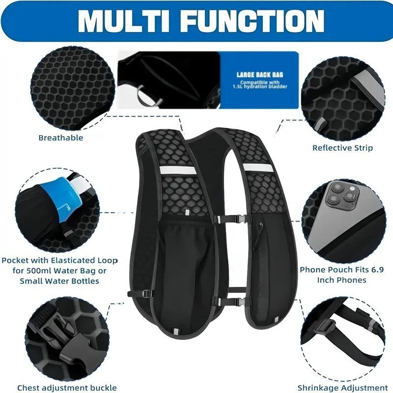 Yeni Yansıtıcı Hafif Koşu Yele - Running Gear Hydration incelemesi ve fiyatı